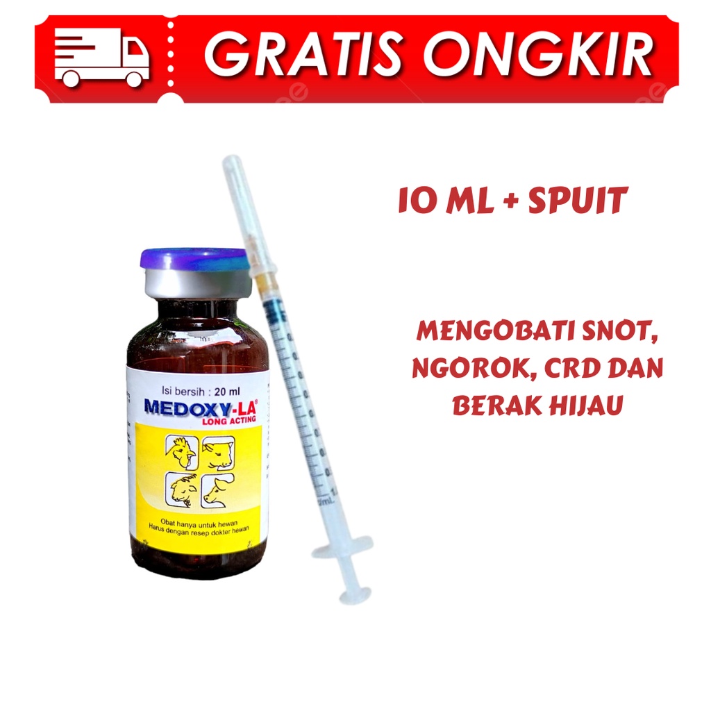 Jual Medoxy La Inject Ml Obat Injeksi Untuk Ayam Sapi Domba Kuda