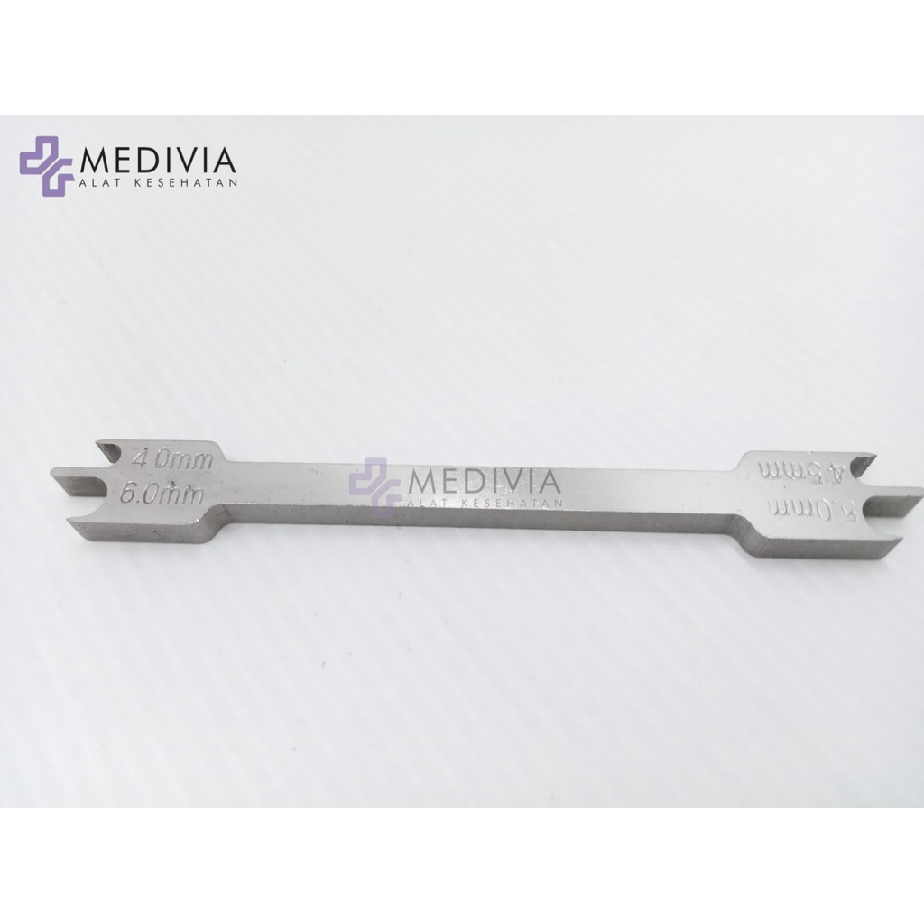 Jual BRACKET GAUGE POSITIONING 022 PENGUKUR BRACKET RULER BEHEL ORTHO ...