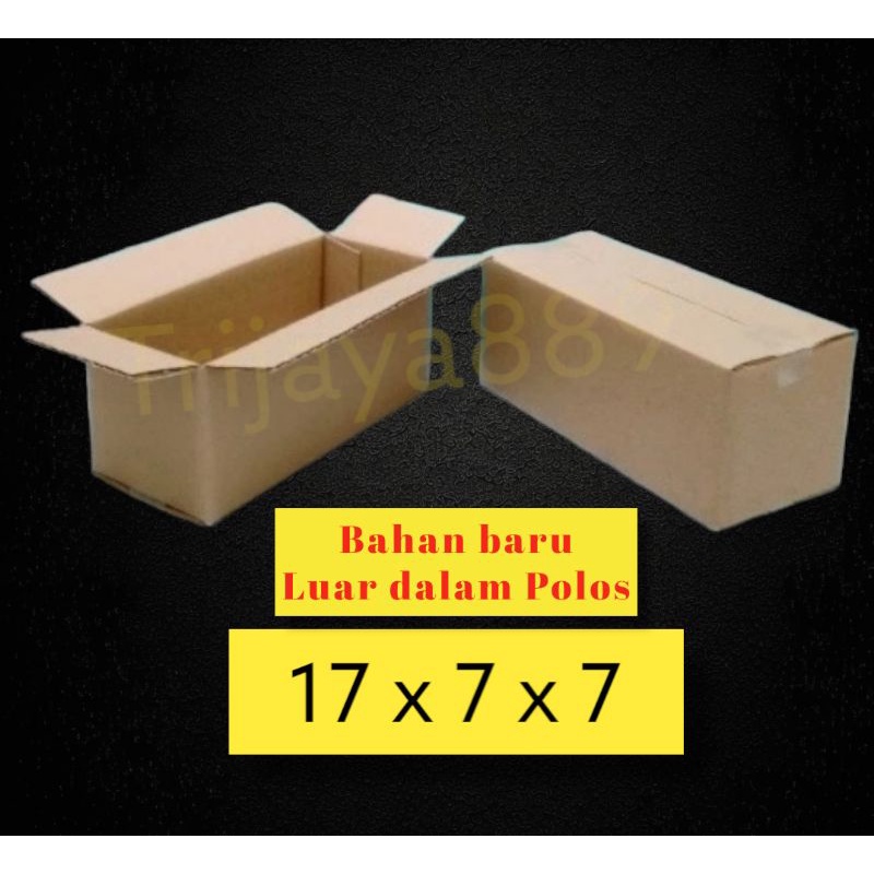 Jual kardus packing box uk 17x7x7 Shopee Indonesia