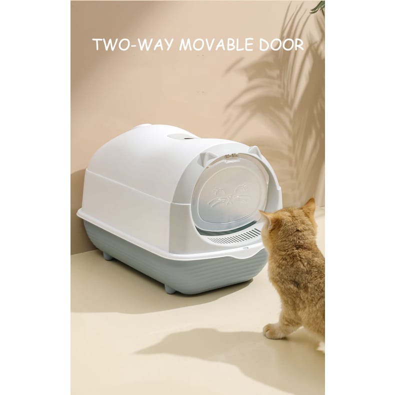 Jual Litter Box Kucing Tempat Pup/Tempat Bak Pasir Kucing | Shopee ...