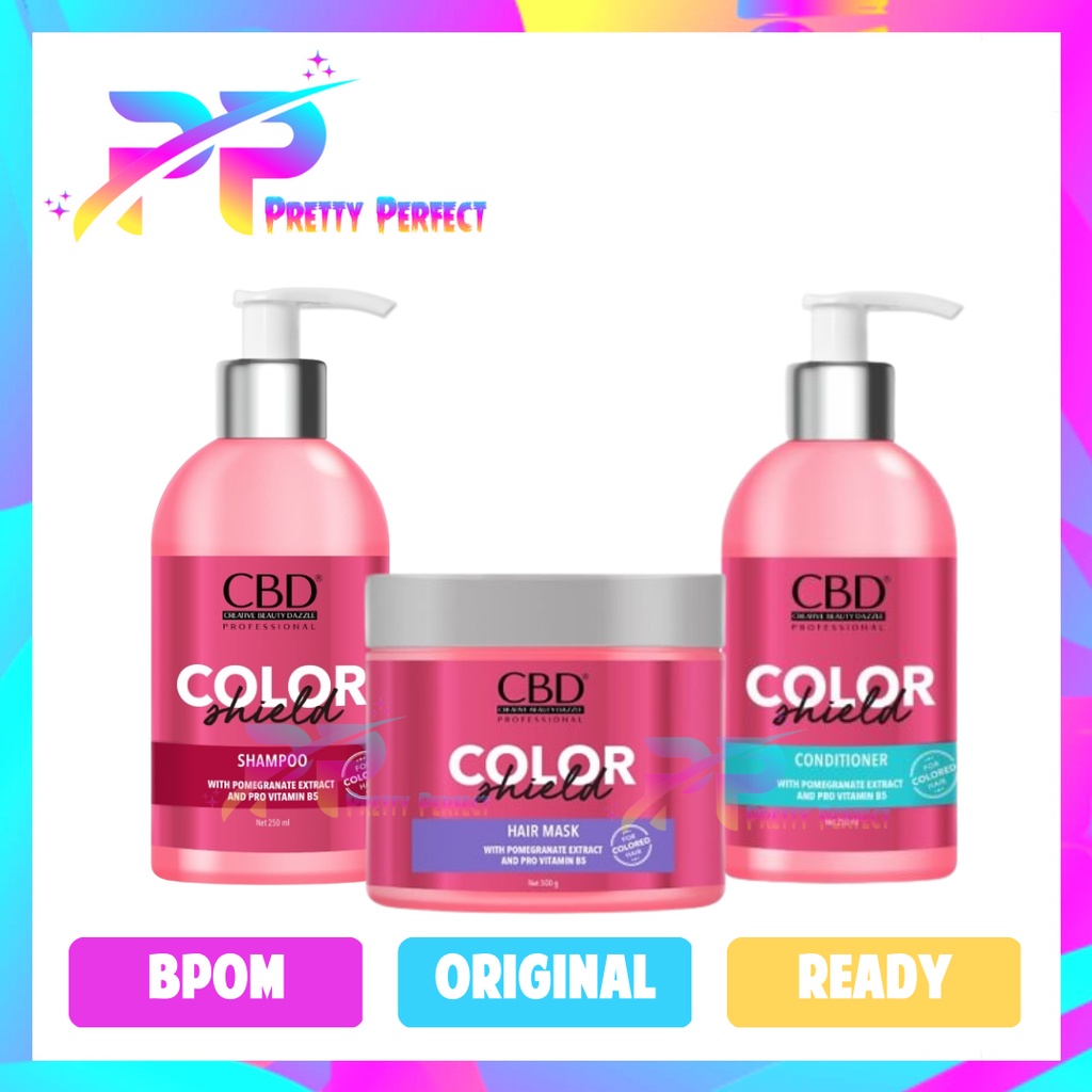 Jual Cbd Color Shield Hair Mask Shampoo Conditioner Shopee Indonesia 7022