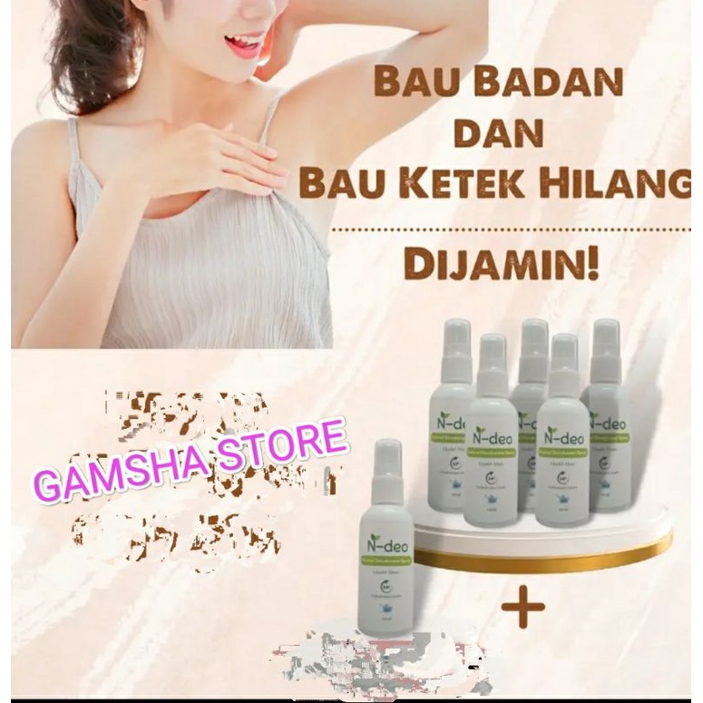 Jual N Deo Natural Deodorant Spray Tawasoriginalpelindung Bau Badan Shopee Indonesia 1103