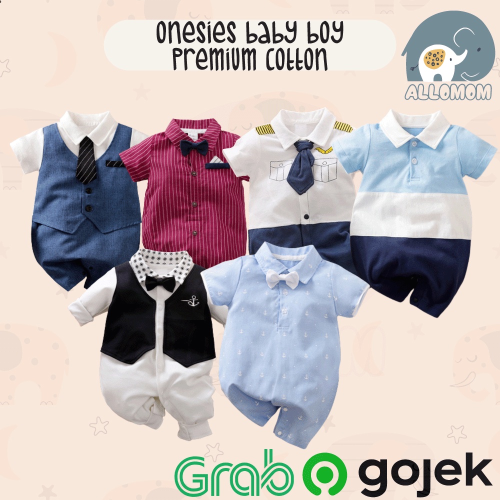 Two Mix Baju Pesta Bayi Laki Laki 0 - 6 bulan dj487