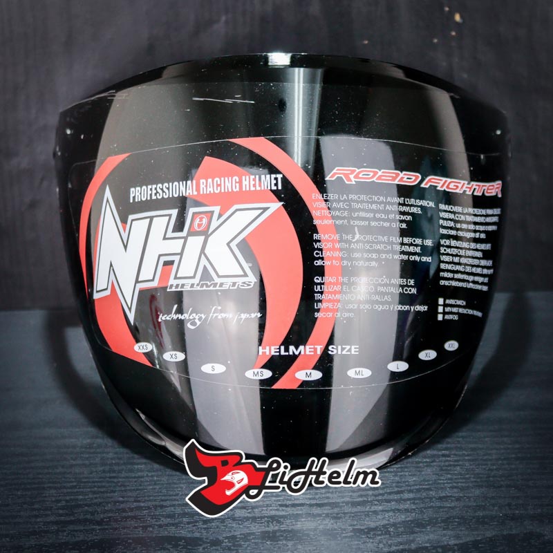 Jual VISOR R6 SMOKE KACA HELM NHK R6 GELAP VISOR SMOKE NHK R6 HELMET Shopee Indonesia