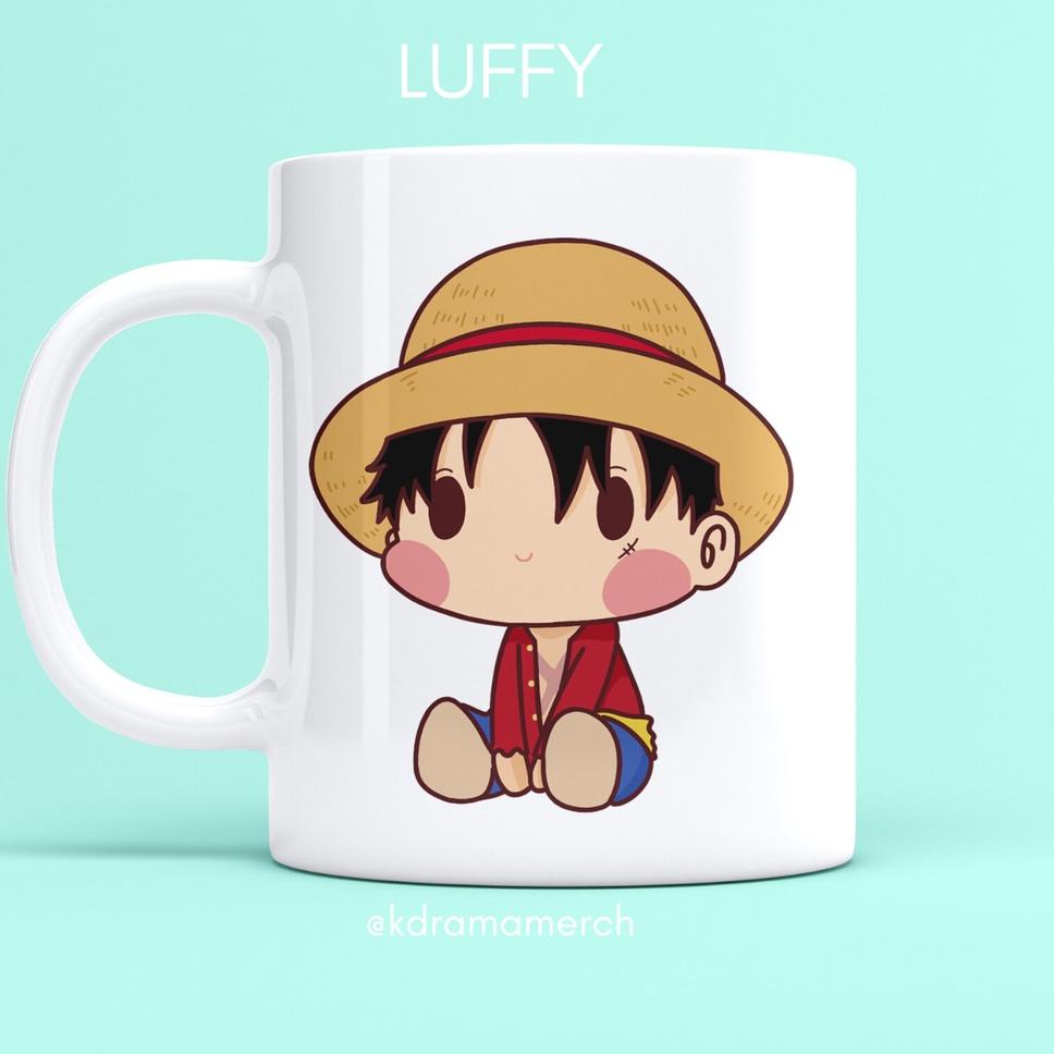 Luffy Zoro Sanji Art Anime One Piece Mug