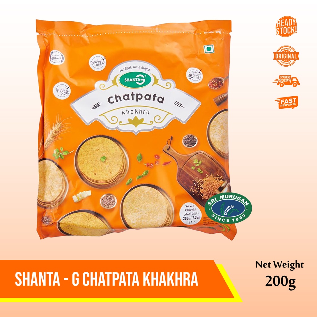 Jual SHANTA - G - CHATPATA KHAKHRA - 200g | Shopee Indonesia