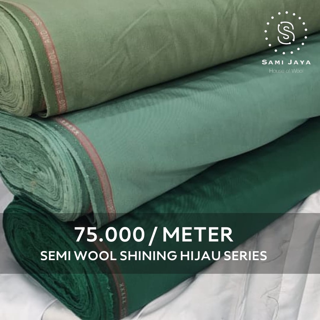Jual (per 0,25) Kain Bahan Jas & Celana Wedding Semi Wool Shining warna ...