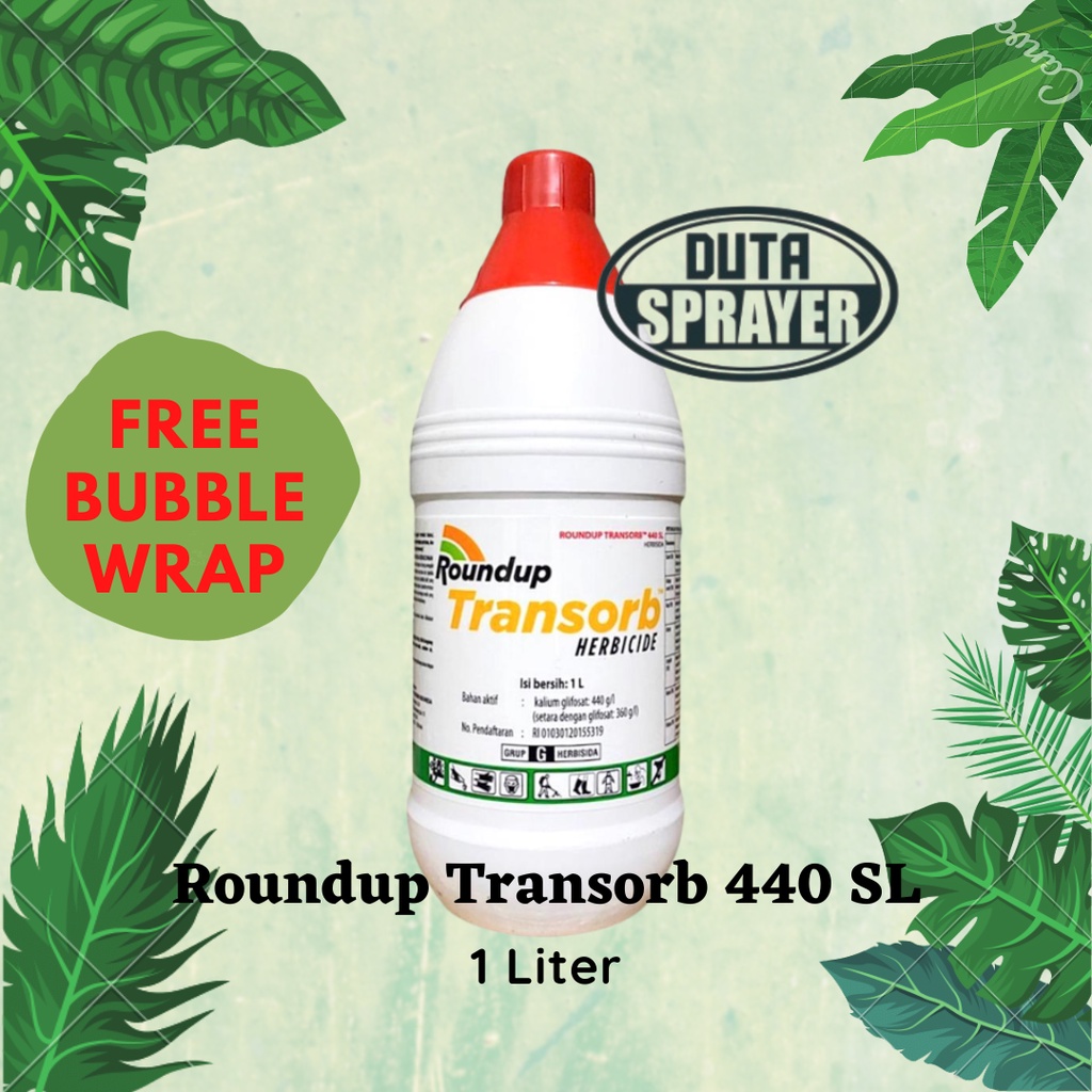 Jual Roundup Transorb 440 SL 1L round up Herbisida Pembasmi Rumput 1