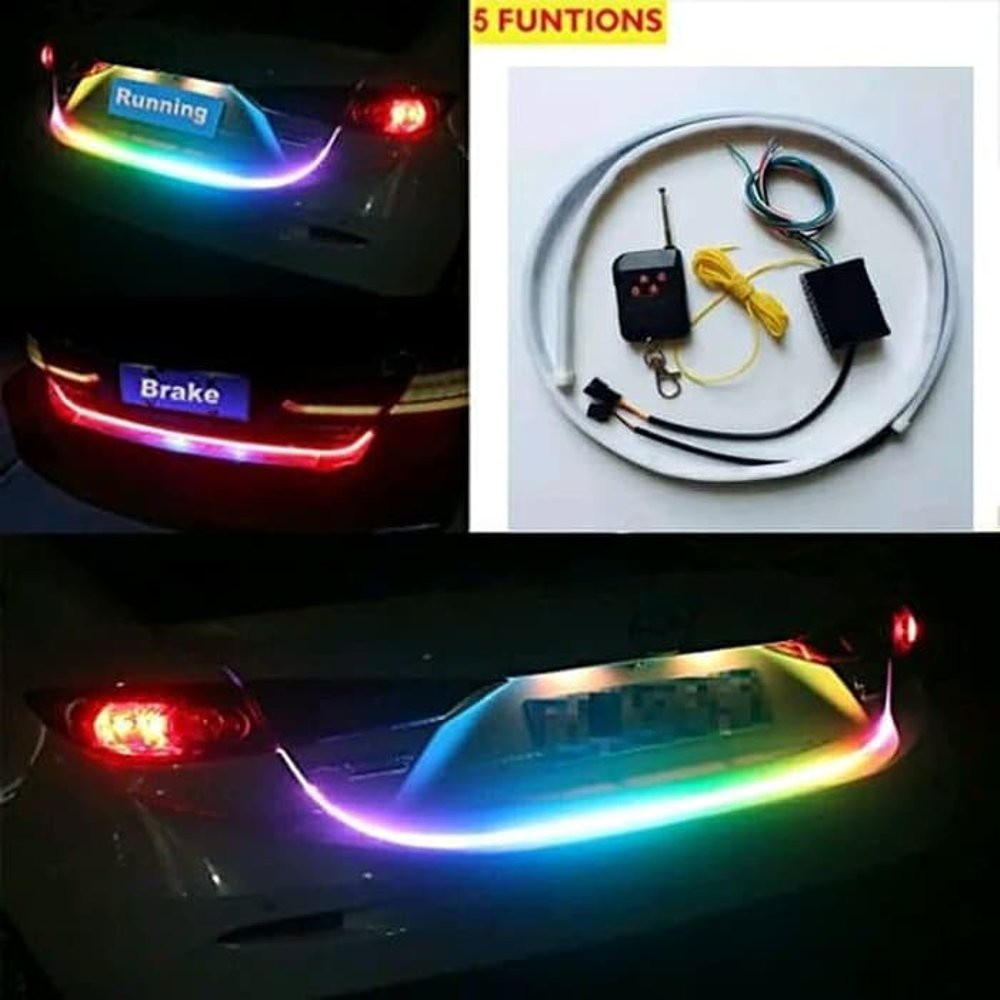 Jual LED Strip Bagasi Mobil RGB LED Tail Light Flow 120cm | Shopee ...
