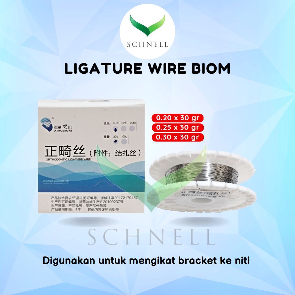 Jual Ligature Wire (BIOM) Kawat Ortho Lilit / splinting Shopee Indonesia