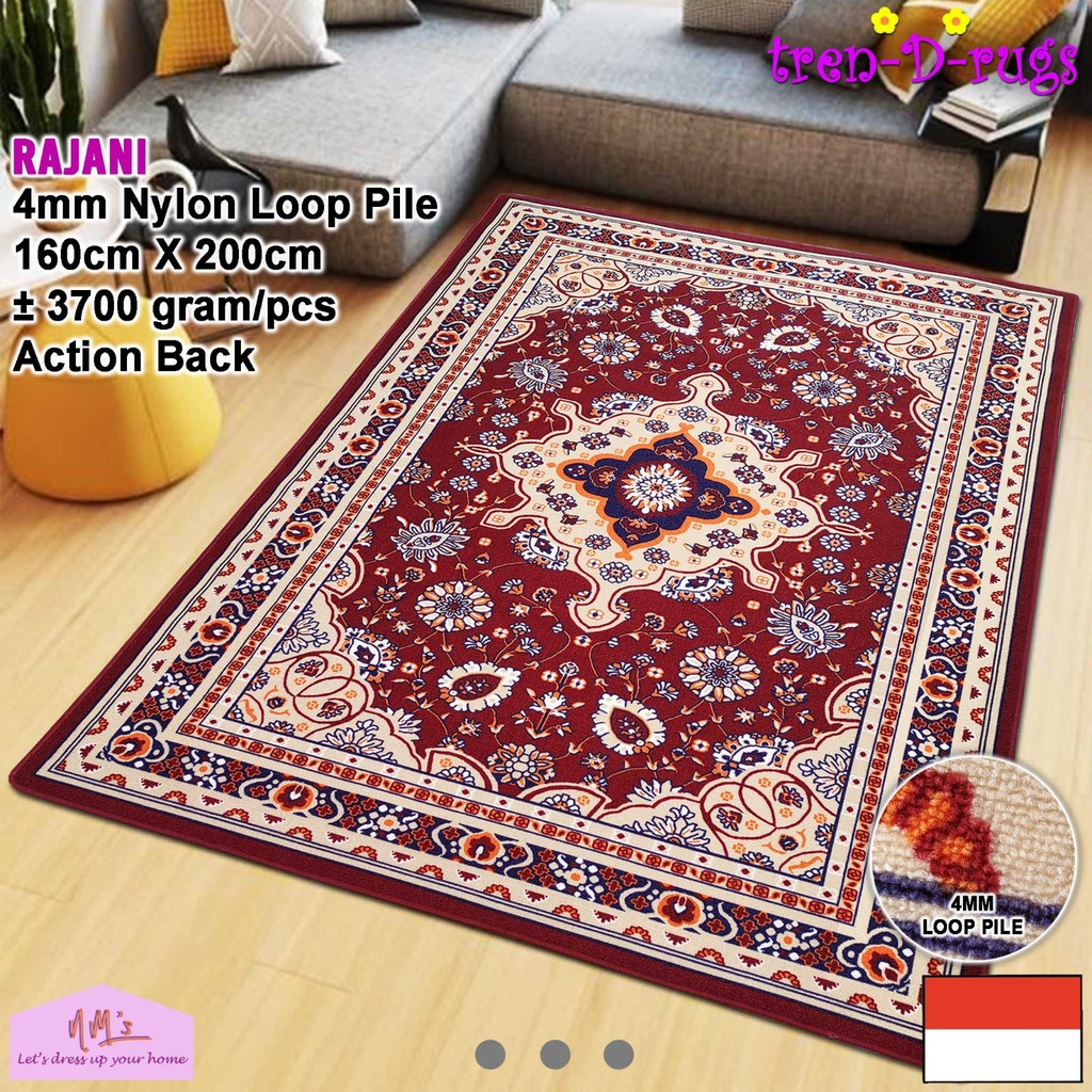 Jual Tren-D-rugs Karpet modern klasik vintage persian retro jumbo alas ...
