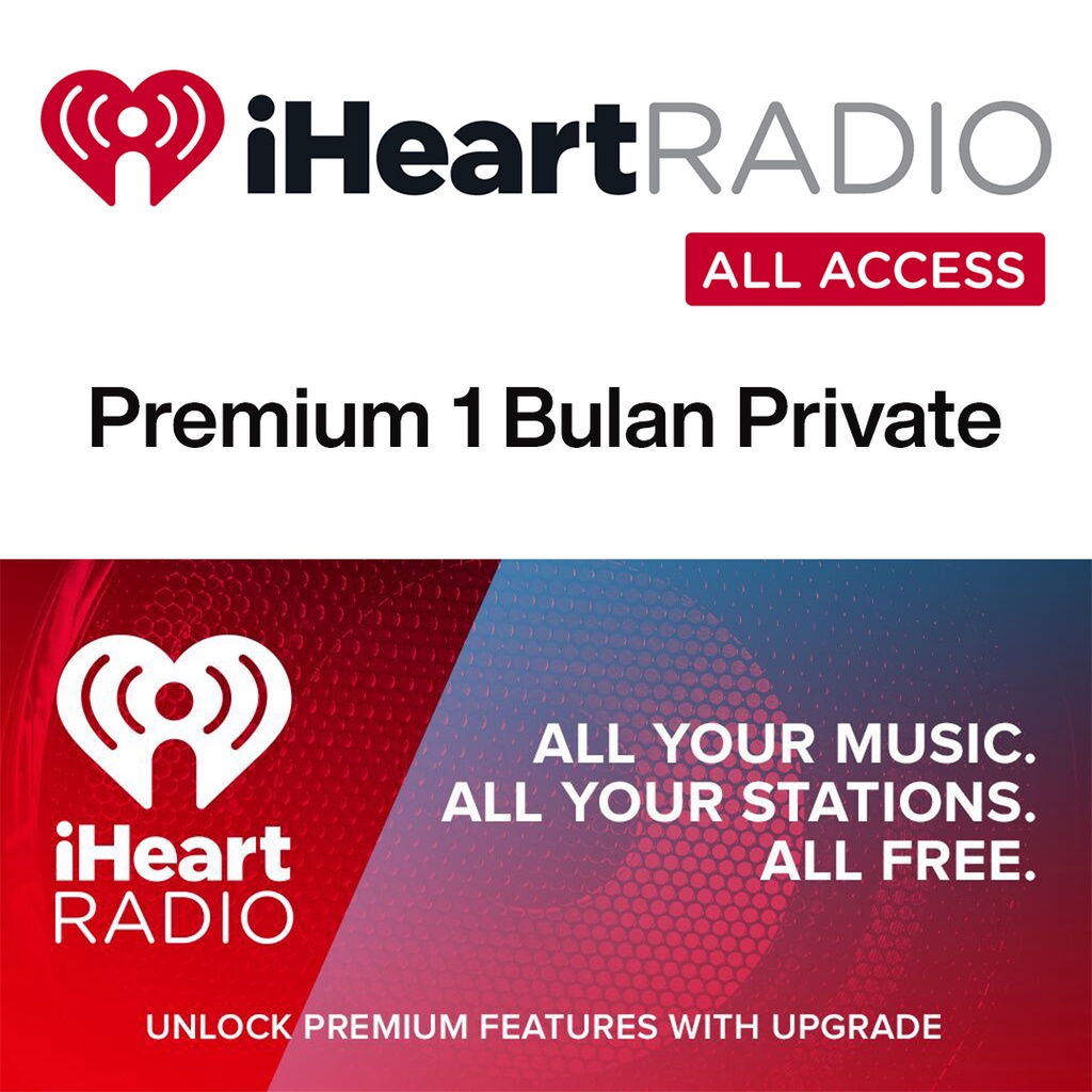 Jual iHeartRadio All Access Premium 1 Bulan | Shopee Indonesia