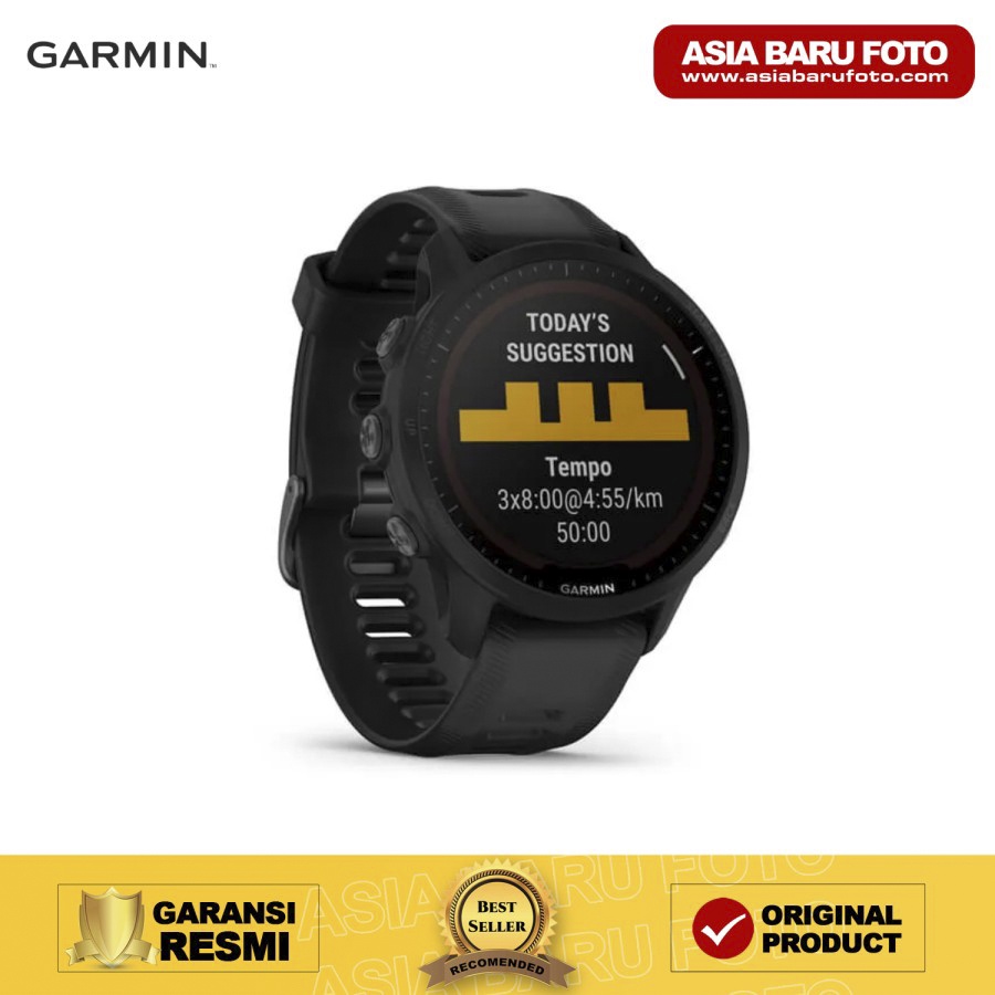 Jual Garmin Forerunner 955 - Black | Shopee Indonesia
