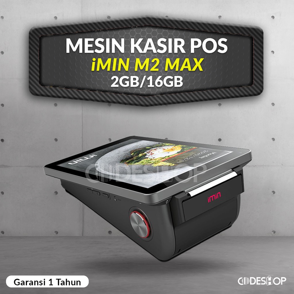 Jual Mesin Kasir Pos Imin M2 Max Android Portable All In One Thermal 58mm Shopee Indonesia 4709