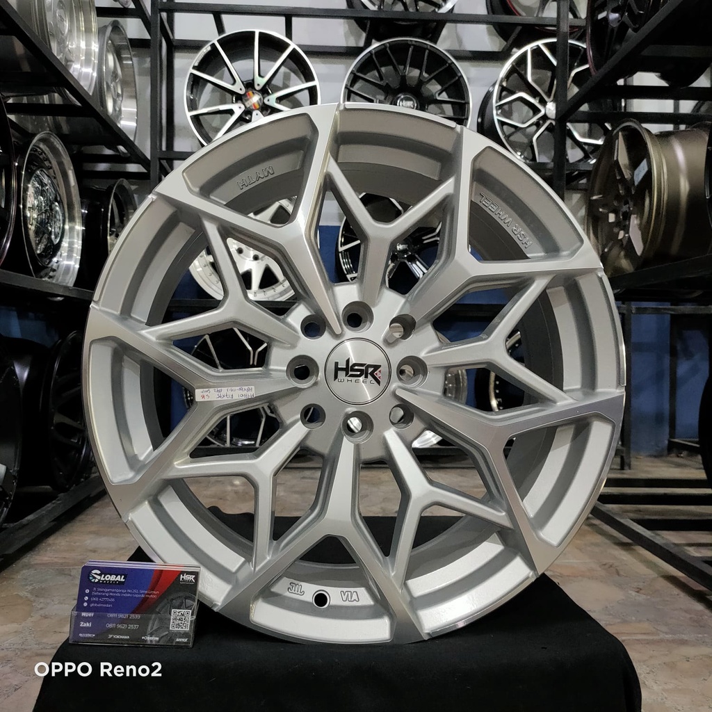 Jual VELG RACING HSR R17 UNTUK MOBIL RAIZE ROCKY JAZZ KIJANG VIOS ...