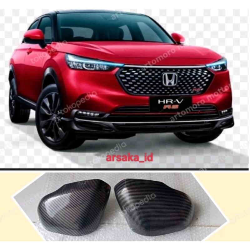 Jual Cover Spion Honda New Hrv Carbon Glossy Shopee Indonesia