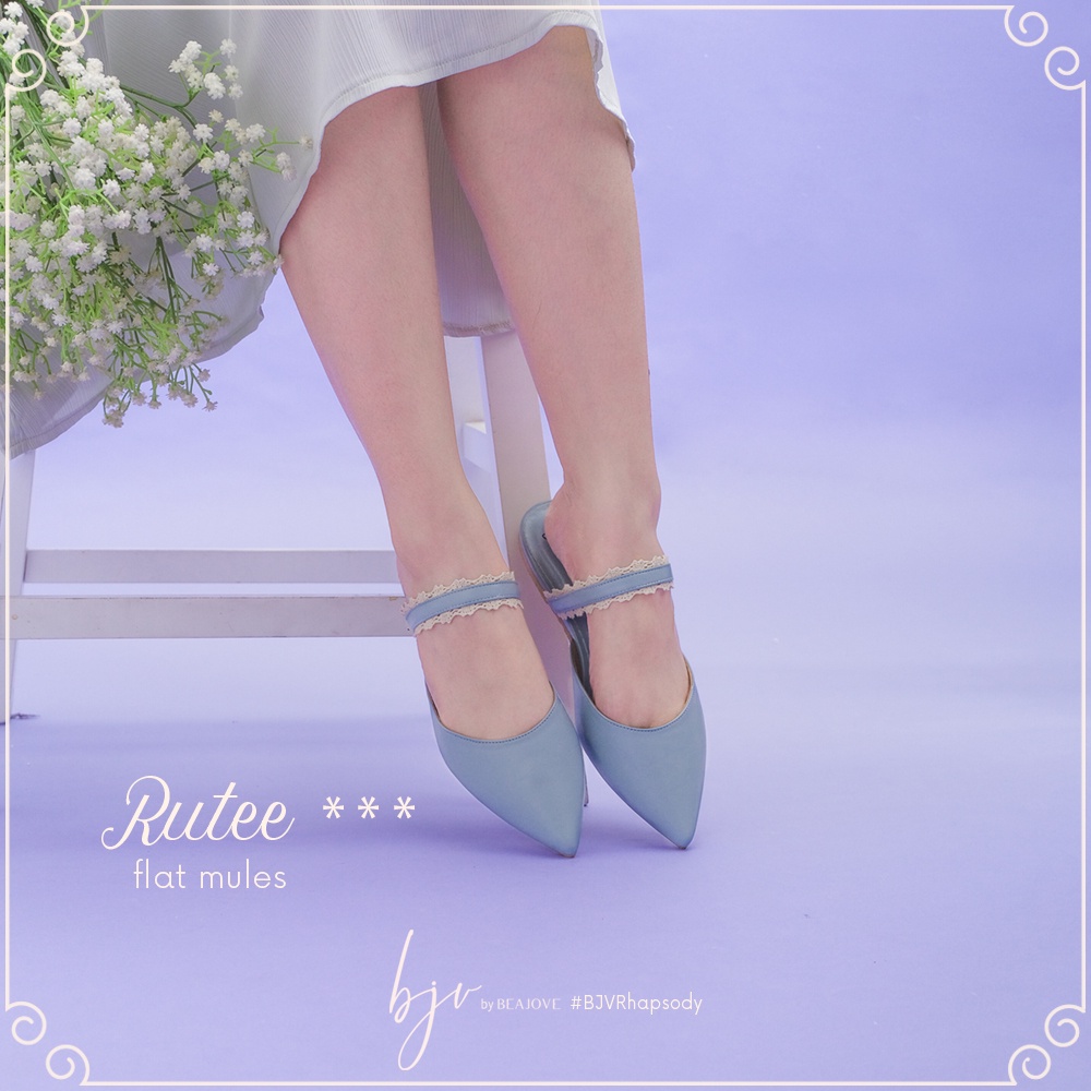 Jual RUTEE Flat Mules - BJV by Beajove | Shopee Indonesia