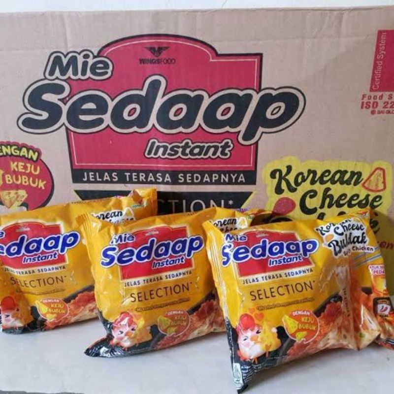 Jual Mie Sedaap Karton Mie Instan Korean Cheese Buldak 86g X 40pcs