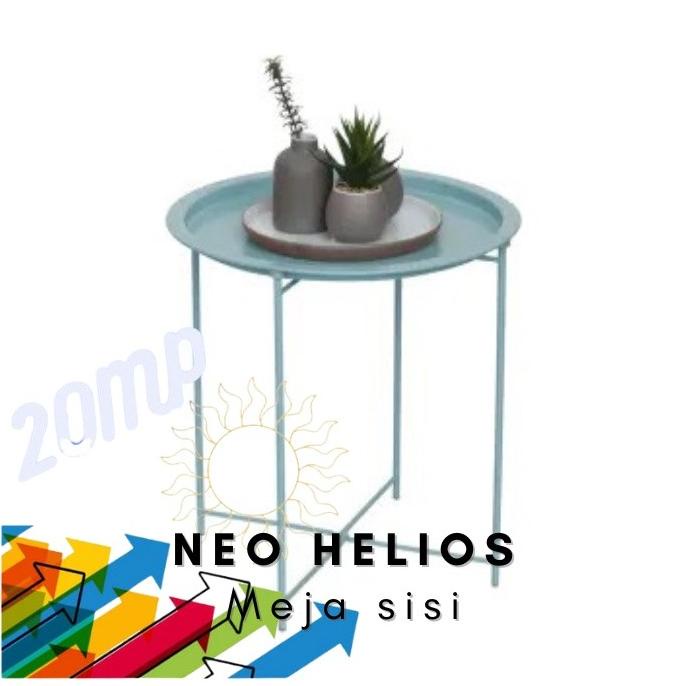 Jual Meja Tamu Meja Sisi Bulat Meja Baki Coffee Table Neo Helios El09i09a82l Shopee Indonesia 0494