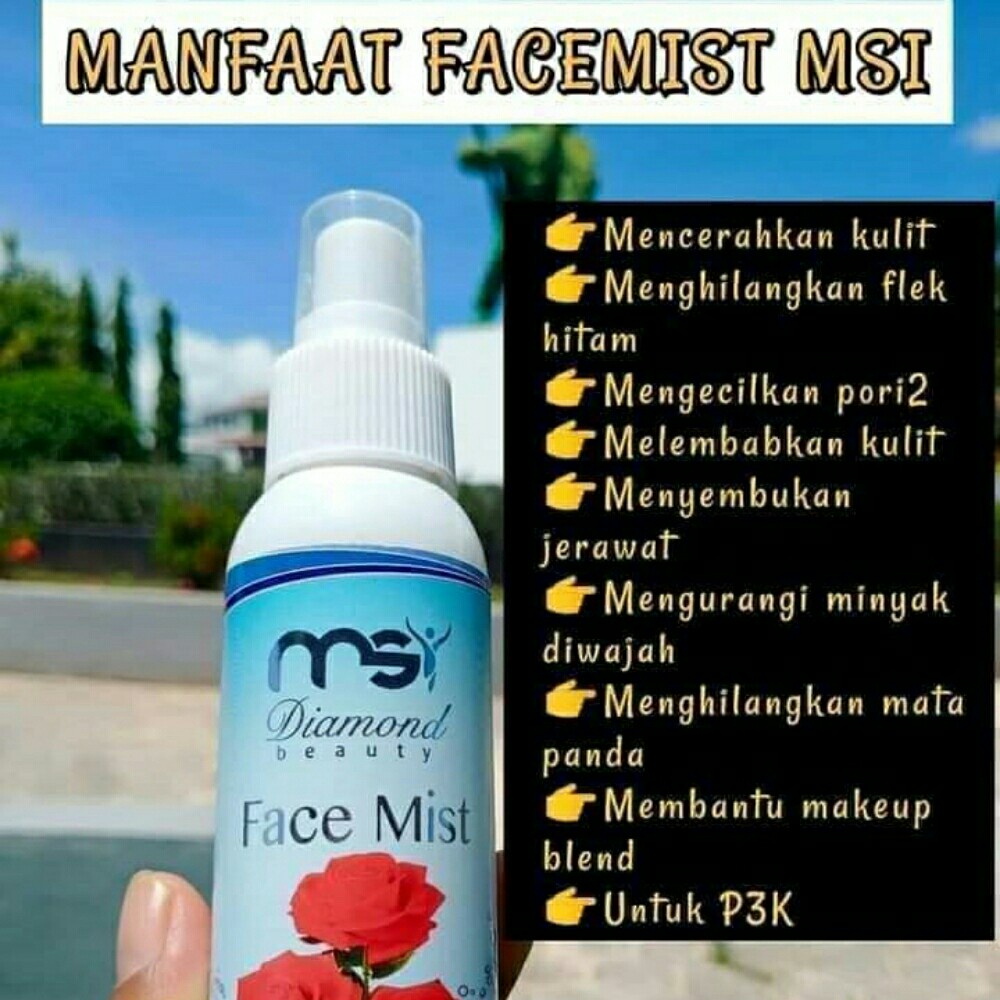 Jual 2025 Exprd MSI FACEMIST ASLI FACE MIST JAMIN 100 MSI Shopee