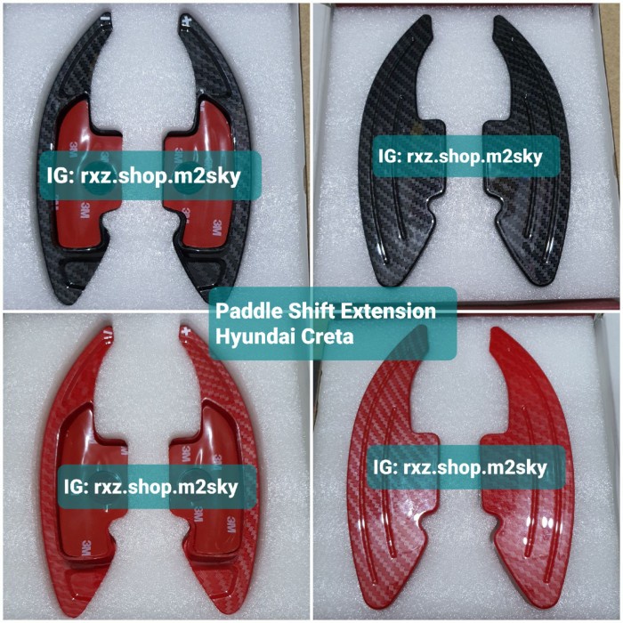 Jual Hyundai Creta Paddle Shift Extension Carbon Paddleshift Paddleshifter Shopee Indonesia