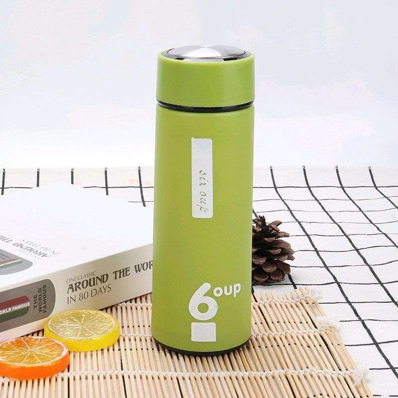 Jual Botol Minum Kaca / Botol Minum 6oup / Botol Cantik 450ml | Shopee ...