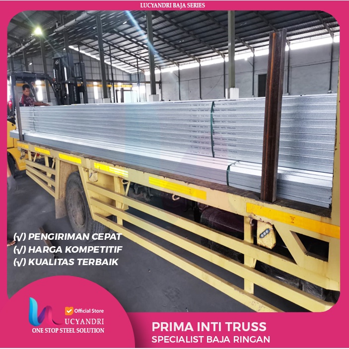 Jual Baja Ringan Reng 40 Prima Inti Truss 0.40 MM x 6 M Ready Stock ...