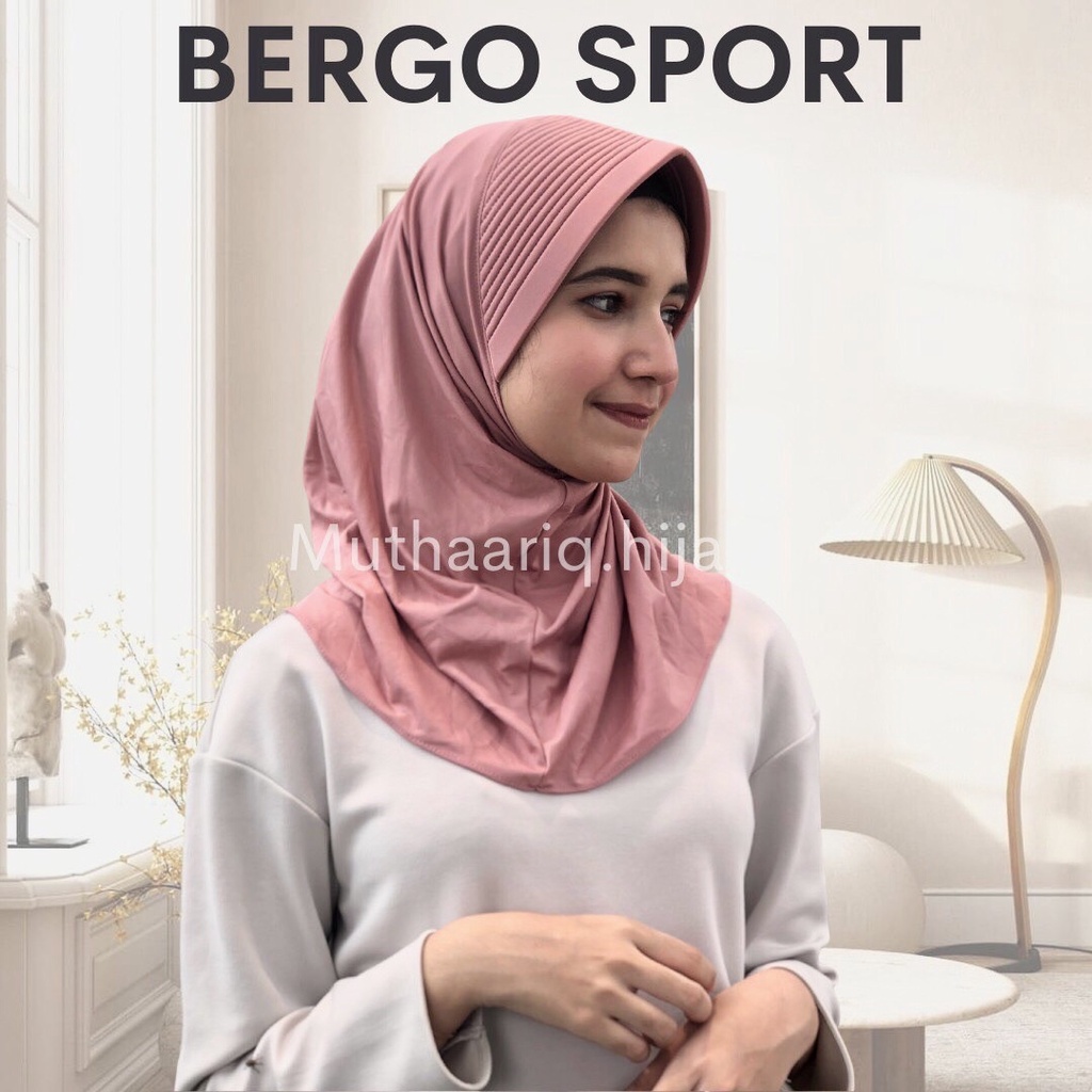 Jual Jilbab Bergo Sport || Kerudung Sporty || Jilbab Sport || Hijab ...