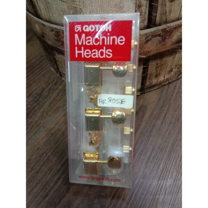 Jual GOTOH SD9105ML6G VINTAGE STYLE GUITAR MACHINE HEAD GOLD