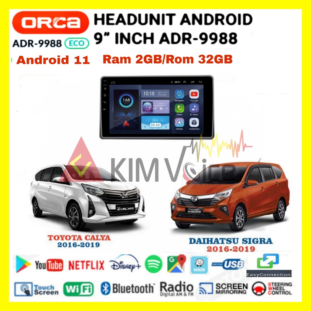 Jual Head Unit Android Orca Eco Inch Oem Sigra Calya