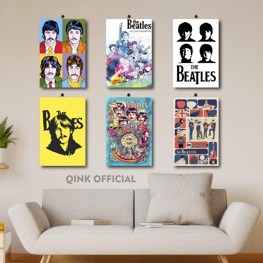 Jual 40-60 POSTER BAND FOTO THE BEATLES 1964 ICONIC 20X30 DAU3I|BAFAL ...