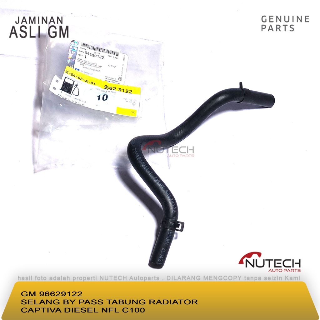 Jual SELANG BY PASS TABUNG RADIATOR CAPTIVA DIESEL NFL C100 ORI GM ...