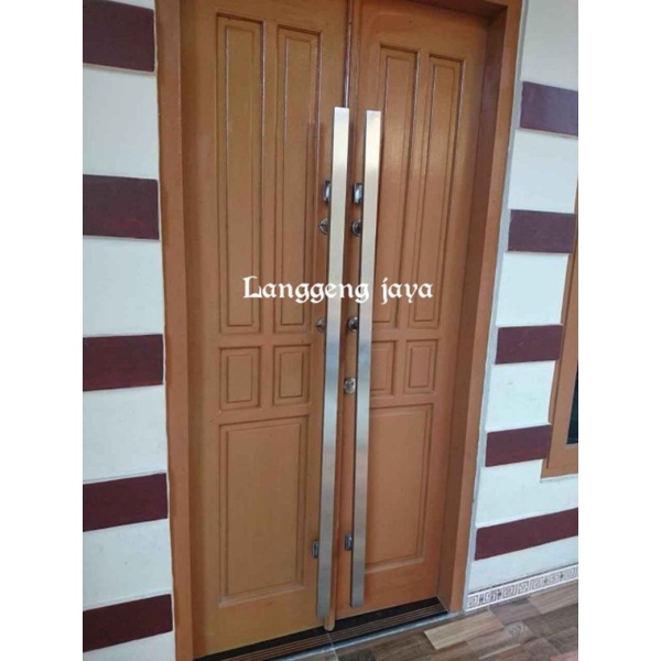 Tarikan pintu 2pcs 100cm,120cm,150cm Handle pintu rumah Gagang pintu stainless steel