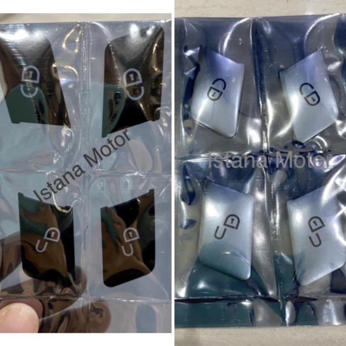 Jual Cover tombol lock unlock Mercedes W204 W212 sticker stiker ...