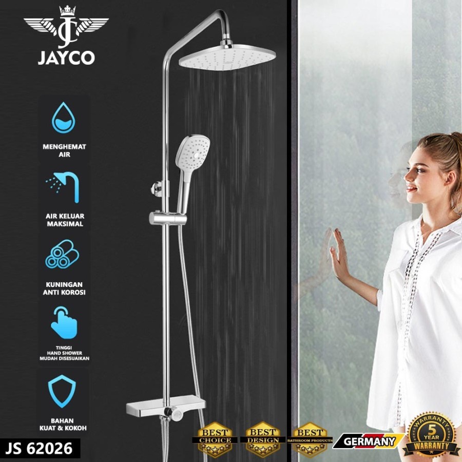 Jual JAYCO Shower Mandi Tiang Column Set Shopee Indonesia