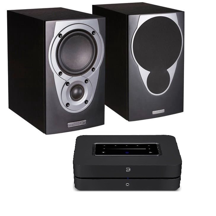 Jual Paket Bluesound Powernode Gen3 + Mission MX2 Bookshelf Speaker