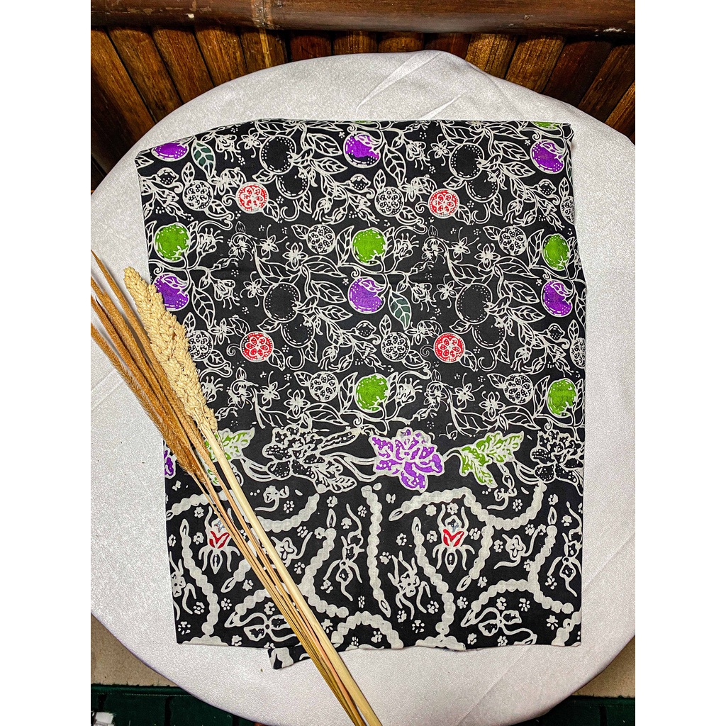 Jual Sarung Batik Cap Asli Kudus Motif Jeruk Pamelo | Shopee Indonesia
