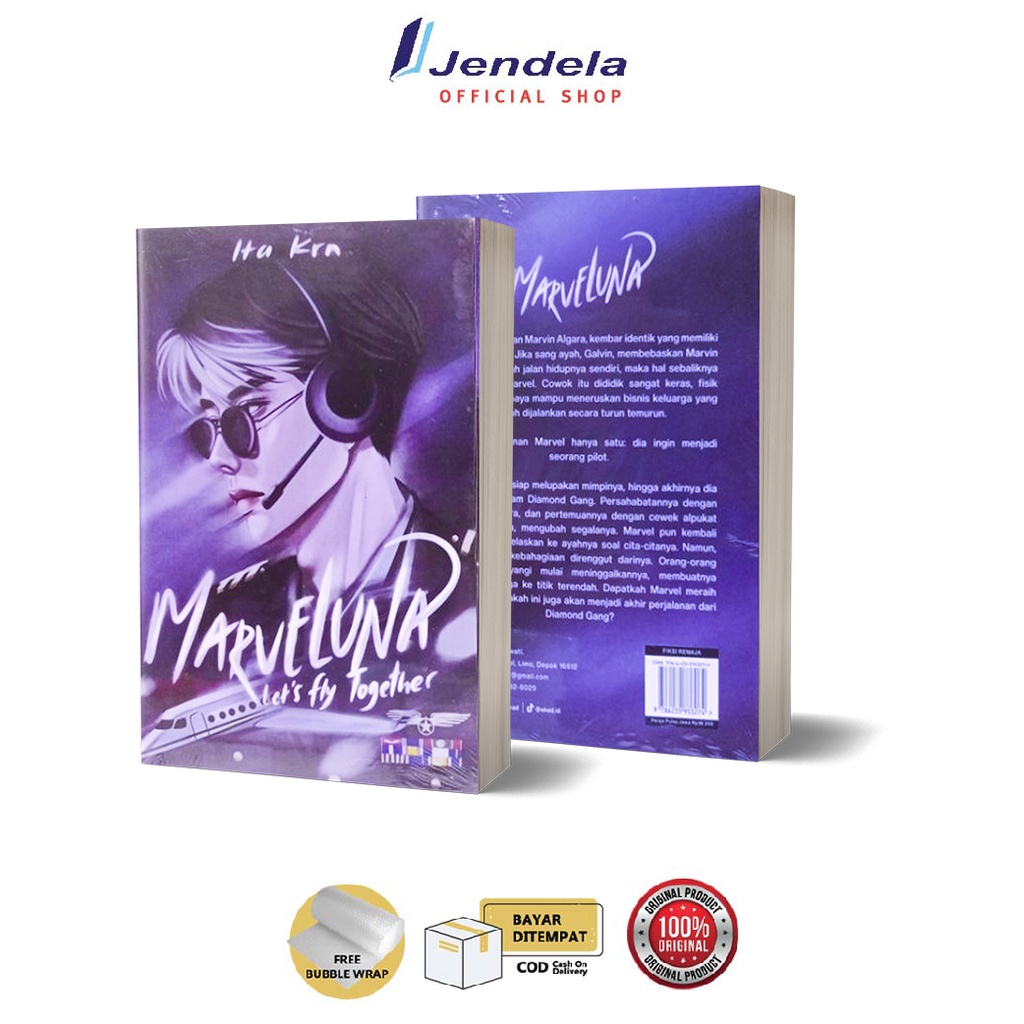Jual Novel Marveluna Areksa Tongkrongan 55 - ItaKrn Akad Fiksi Remaja ...