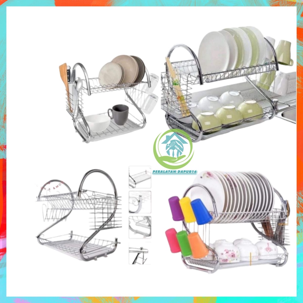 Jual RAK PIRING STAINLESS STEEL / RAK PIRING GSF 3340 / RAK PIRING