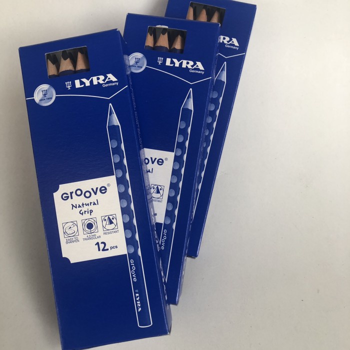 Jual Pensil Lyra Groove 2B Jumbo Segitiga | Shopee Indonesia