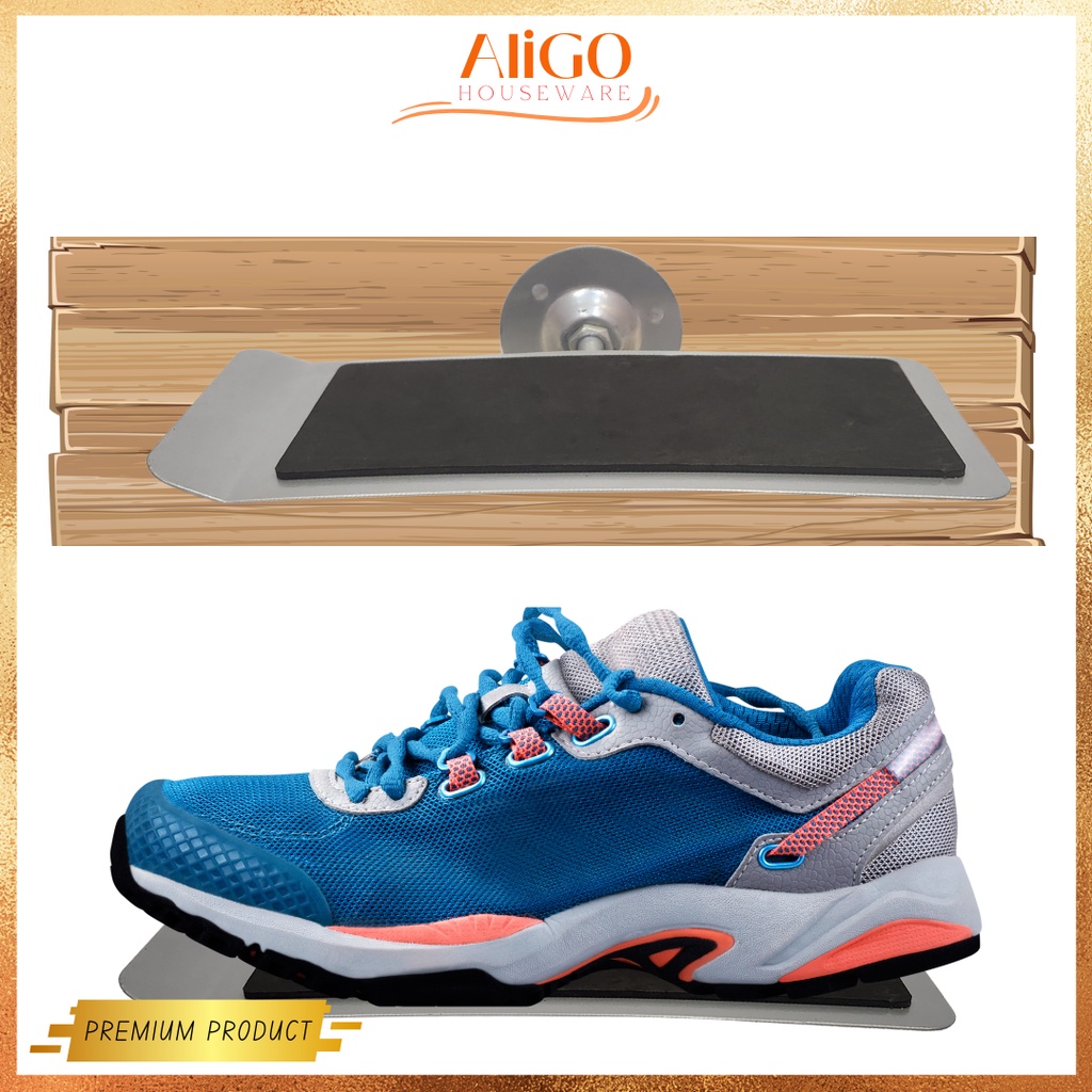 Jual ALIGO Display Sepatu Tembok Premium Display Sepatu Untuk Toko ...