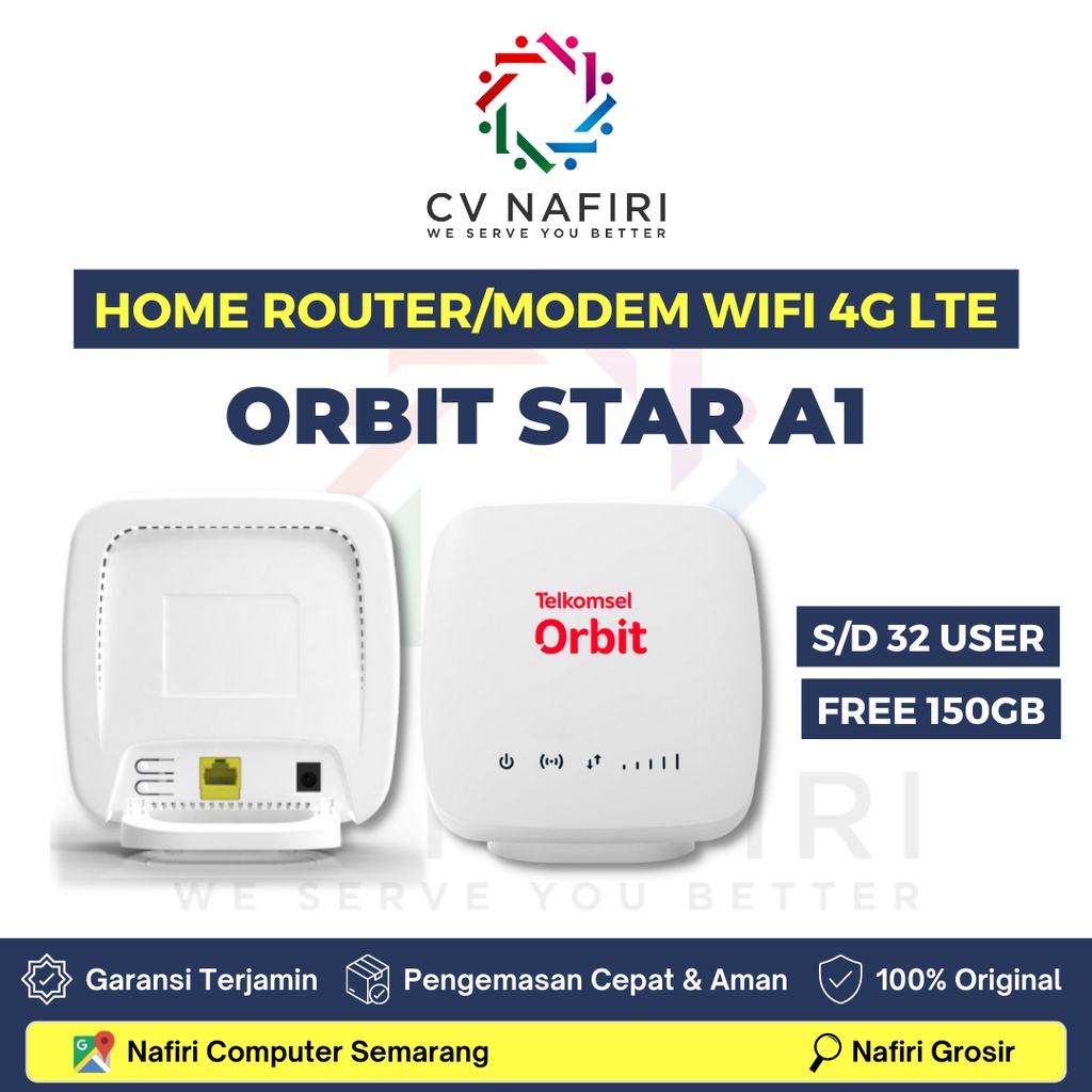 Jual Promo Modem Wifi Telkomsel Orbit Star A Advan A Free Gb