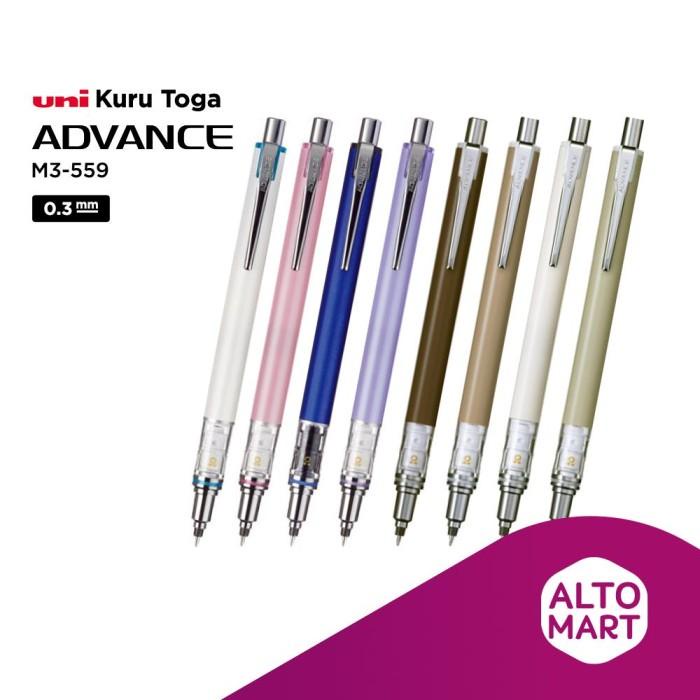 Jual UNI Kuru Toga Advance Mechanical Pencil 0.5 Mm | Shopee Indonesia