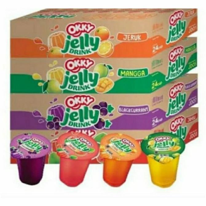 Jual Okky Jelly Drink Varian Rasa 150ml X 24 pcs Shopee Indonesia