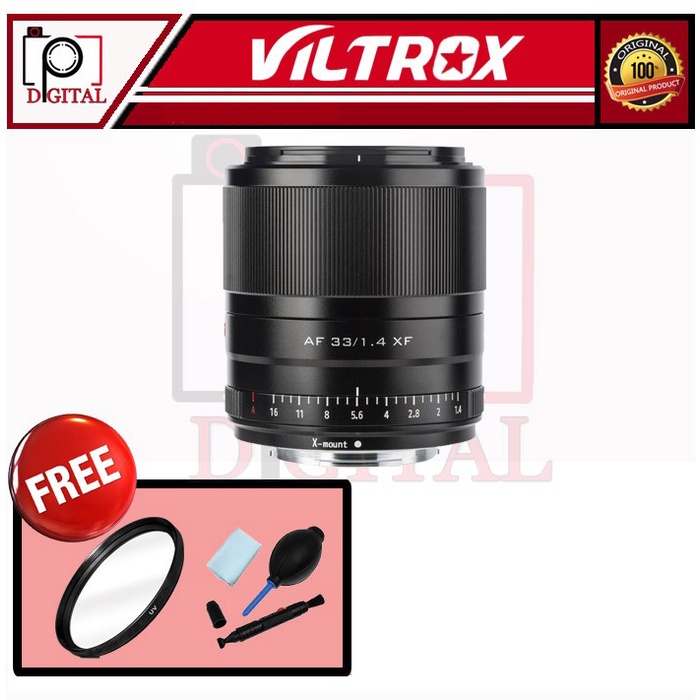 Jual Viltrox Lensa 33mm F1 4 Stm Af Lens For Fujifilm Fx Mount Fuji X