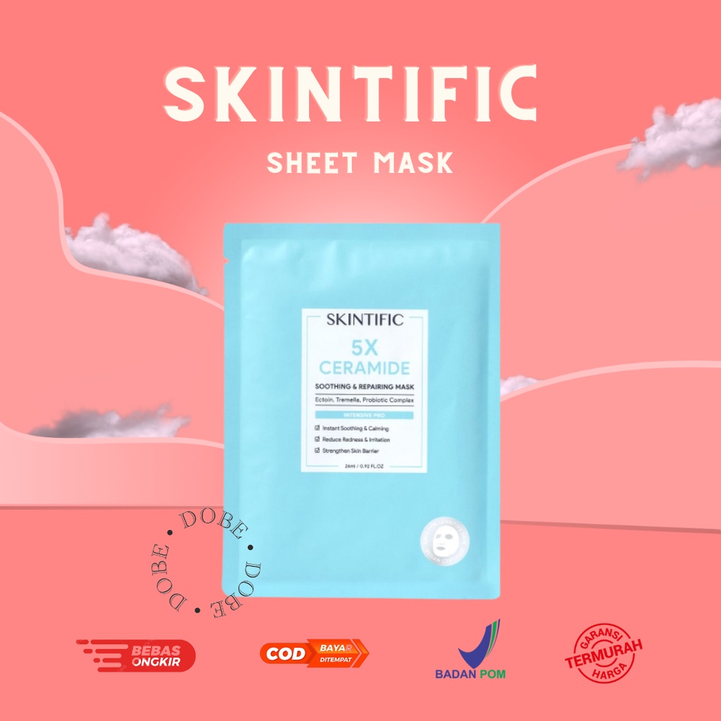 Jual Skintific 5x Ceramide Soothing Sheet Mask Shopee Indonesia