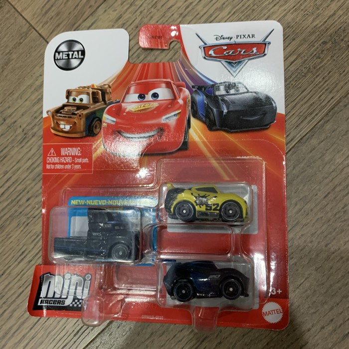 Jual Set Disney Cars Pixar Mini Racers 3 Pack Next Gen Gale | Shopee ...