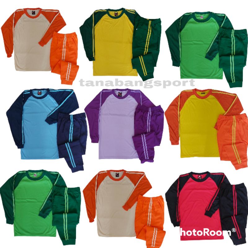 seragam olahraga sd/smp brand GI sport/setelan olahraga sd sampai smp