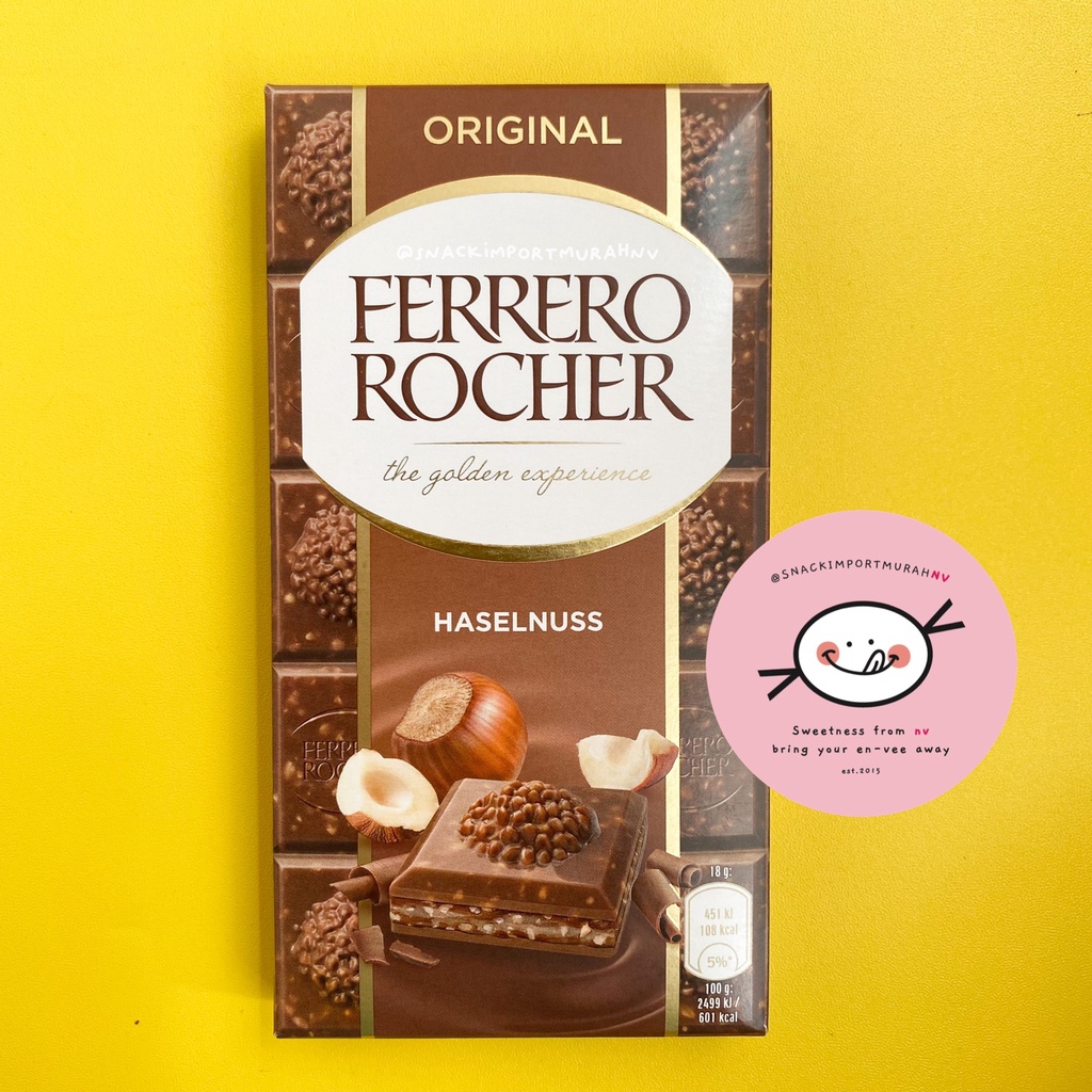 Jual Ferrero Rocher Milk Chocolate Original Hazelnut / Dark Chocolate ...