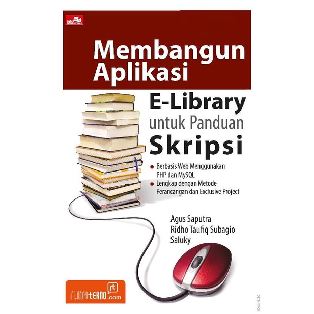 Jual Buku Membangun Aplikasi E Library Untuk Panduan Skripsi Shopee